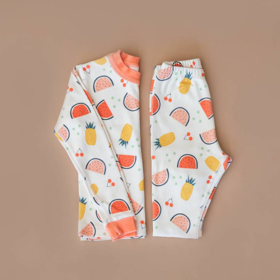 Caribbean Fruit Organic Pajamas