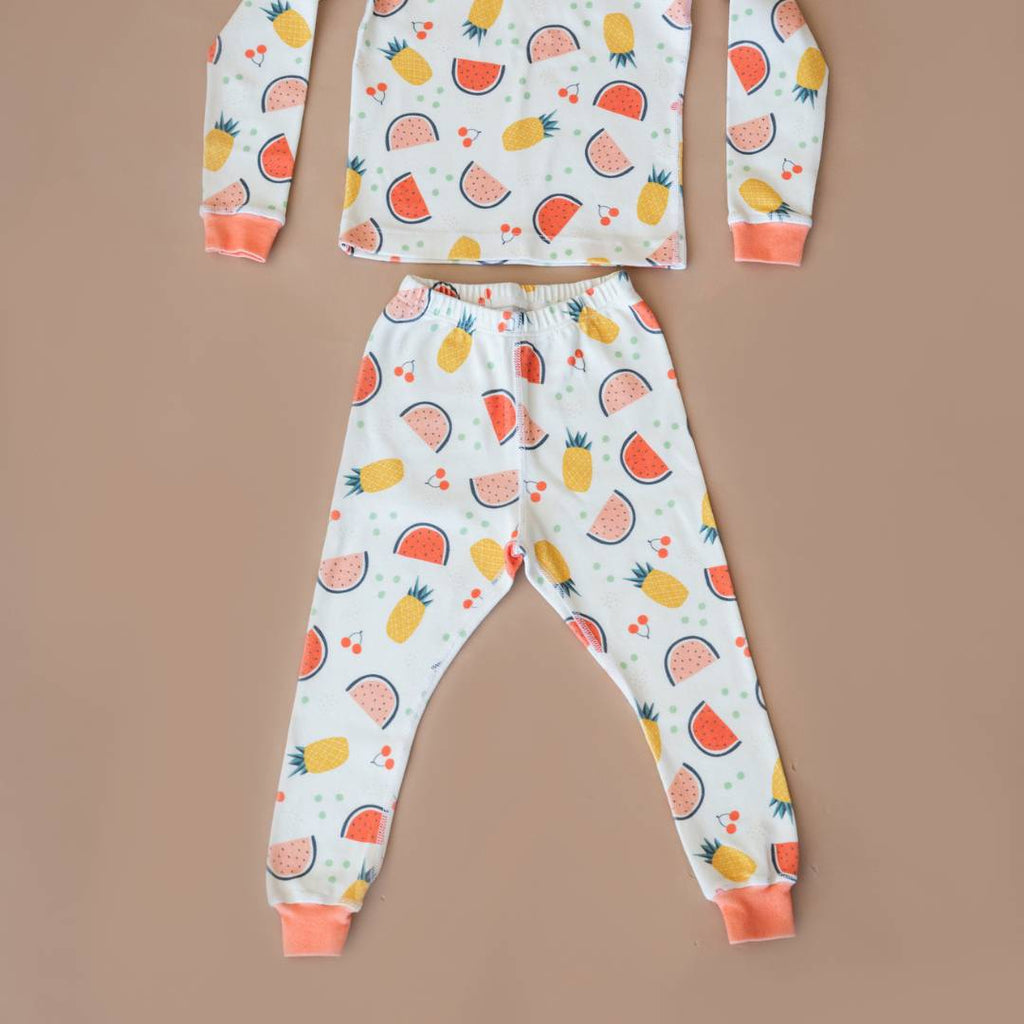 Caribbean Fruit Organic Pajamas