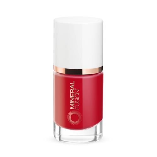 Mineral Fusion Nail Polish, Bright Red, Fast N Fabulous Fast ‘N Fabulous 0.33 Fl Oz