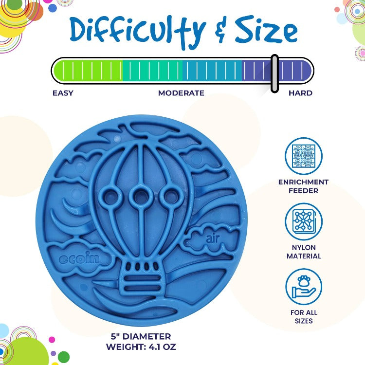 Air Nylon eCoin Lick Mat for Dogs - Durable Enrichment Toy | USA Made