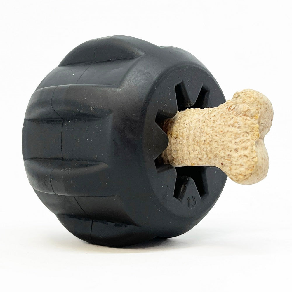 Gear eDispenser - Durable Rubber Yak Chew Holder & Treat Pocket | USA Made