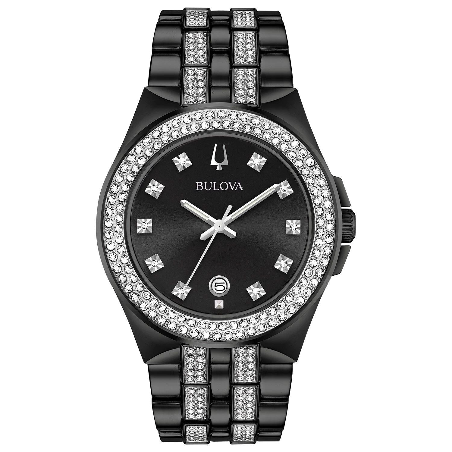 Bulova Men's Crystal Black