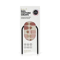 COLOR CHANGE Pink & Gold Delicate Geometric Gel Nail Wrap