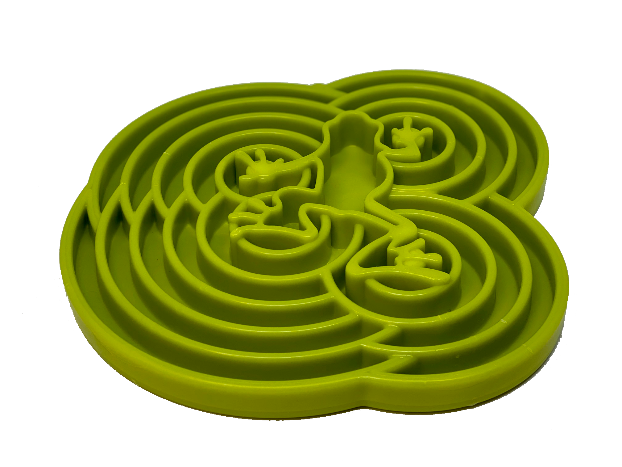 Water Frog eTray Shallow Slow Feeder Dog Bowl for Enrichment | USA Made