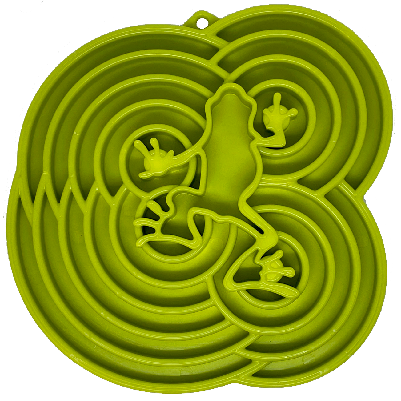 Water Frog eTray Shallow Slow Feeder Dog Bowl for Enrichment | USA Made