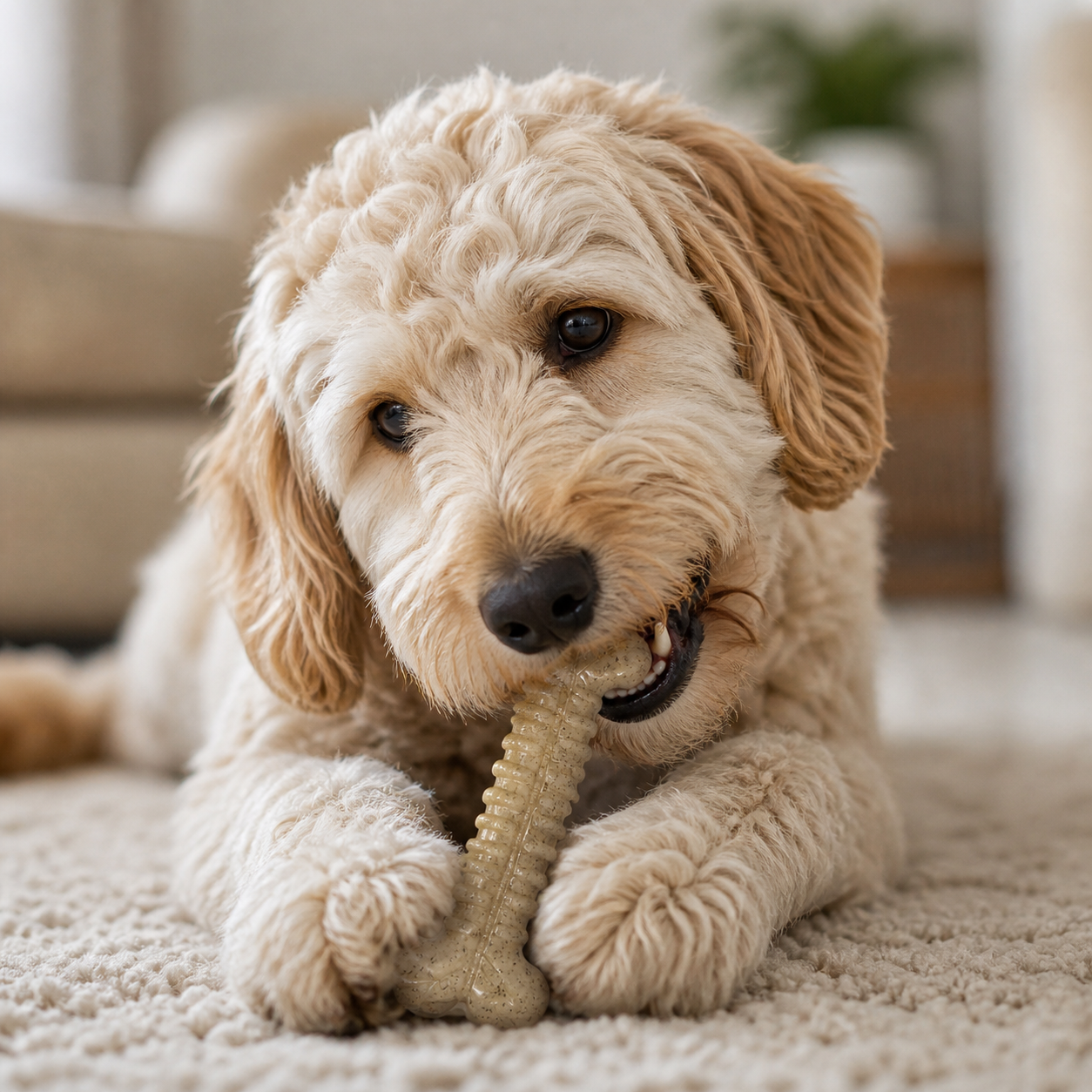 Tough Bone Nylon Chew Bone | Ultra-Durable Dog Toy for Aggressive Chewers | USA Made