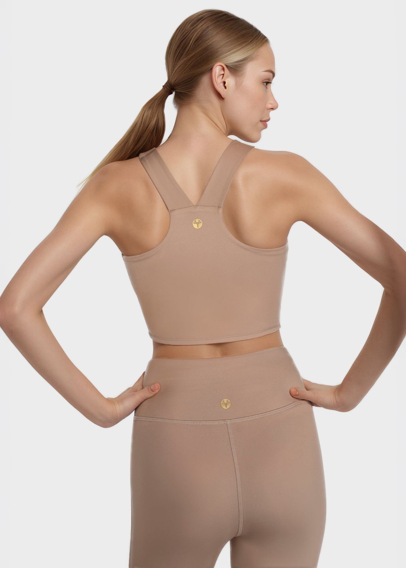 Side Split Crop Top Made in USA
