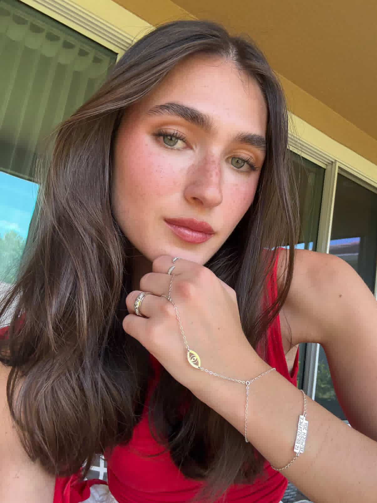 Eye Ring Bracelet