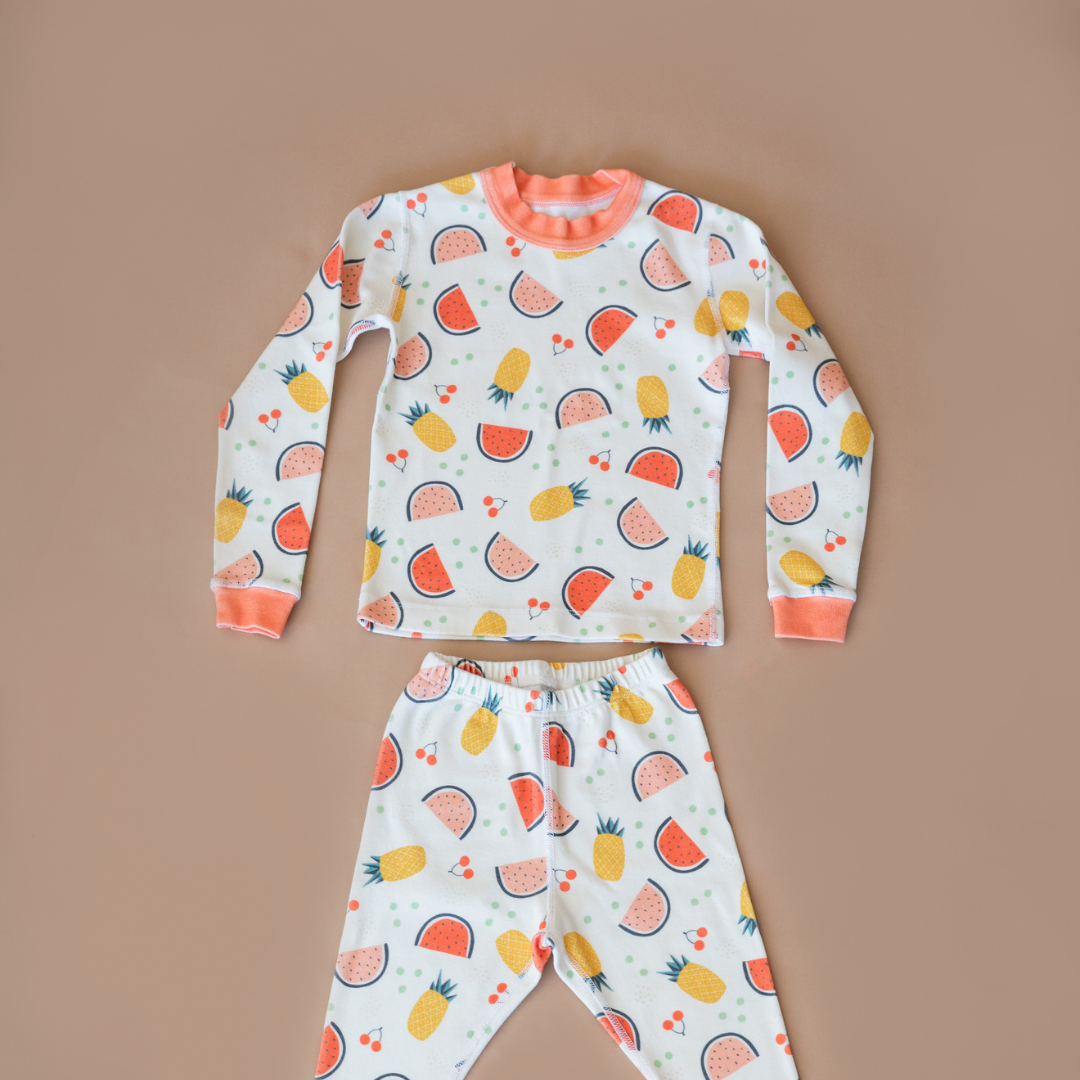 Caribbean Fruit Organic Pajamas