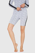 Side Stripe Biker Short Made in USA