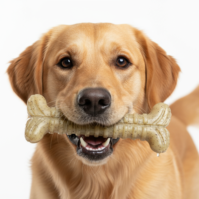 Tough Bone Nylon Chew Bone | Ultra-Durable Dog Toy for Aggressive Chewers | USA Made
