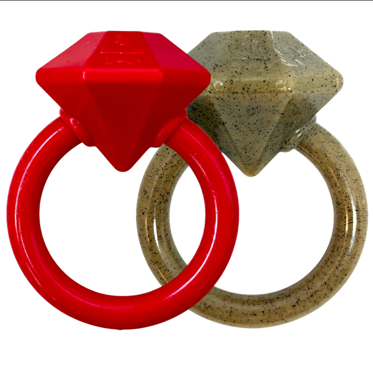 Diamond Ring Nylon Teething Ring for Puppies | USA Made
