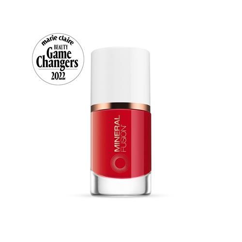 Mineral Fusion Nail Polish, Bright Red, Fast N Fabulous Fast ‘N Fabulous 0.33 Fl Oz