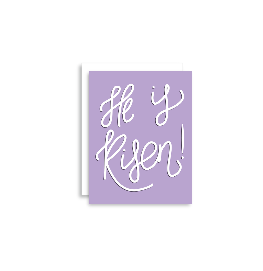 He Is Risen! Card with Envelope | Christian Easter Card