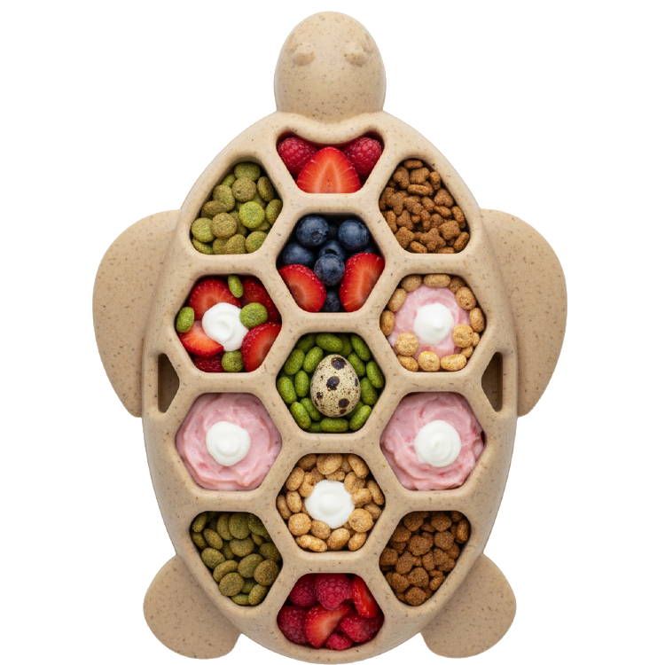 Turtle Nylon Chew Toy - Ultra-Durable Enrichment Toy for Power Chewers | USA Made